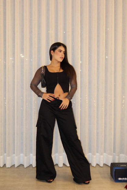 INFINITE PANT NEGRO