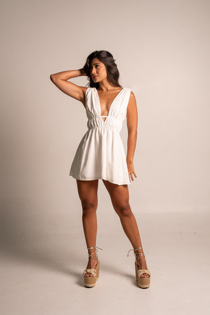 CELESTE DRESS BLANCO