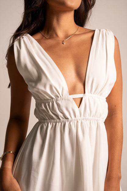 CELESTE DRESS BLANCO