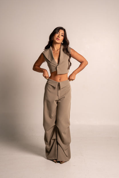 VERA PANT OLIVA