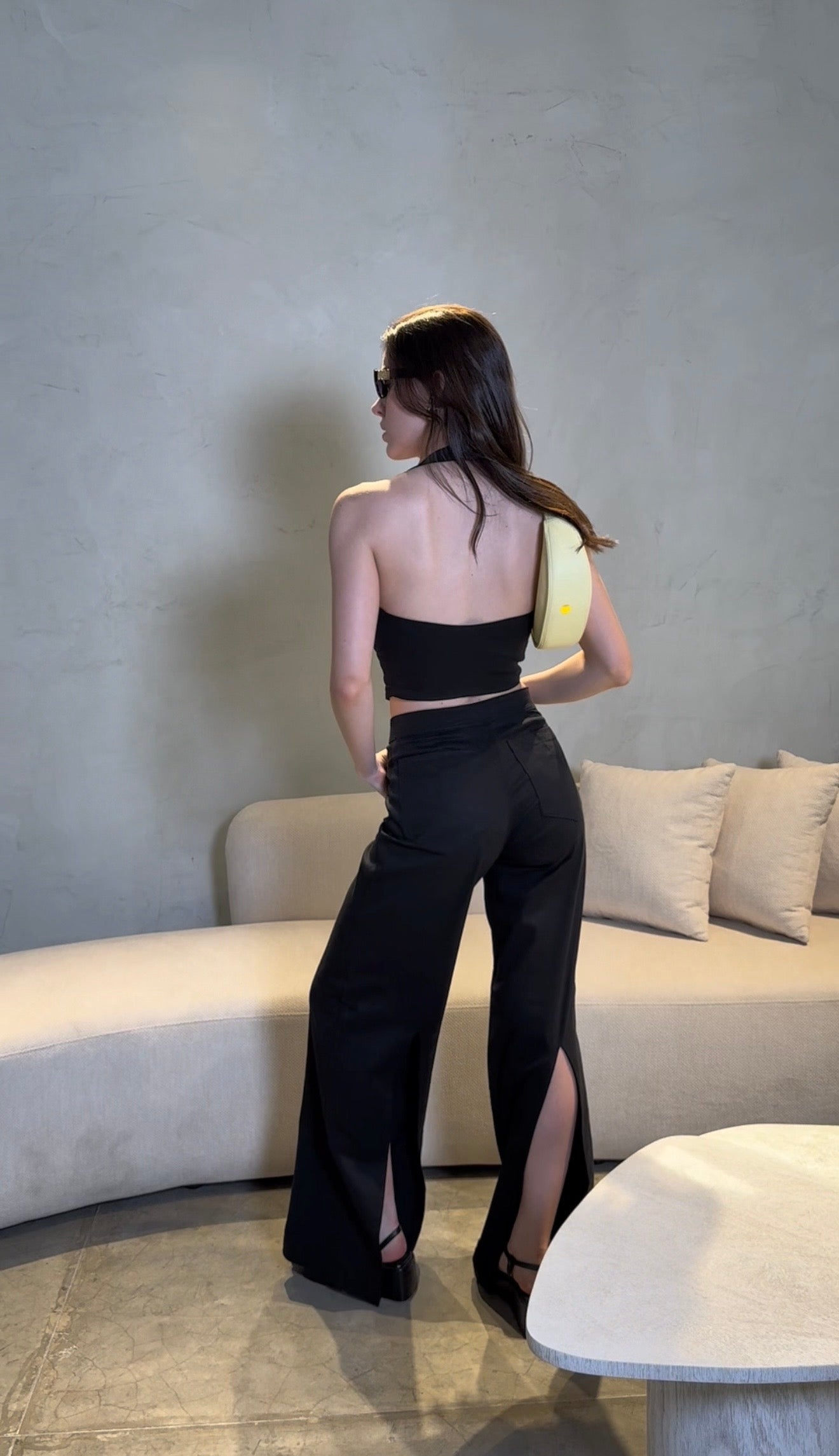 REBORN PANT NEGRO